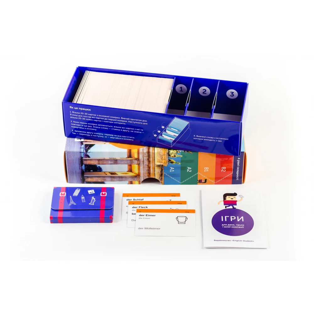 Карточки для изучения немецкого языка, уровень А1, English Student